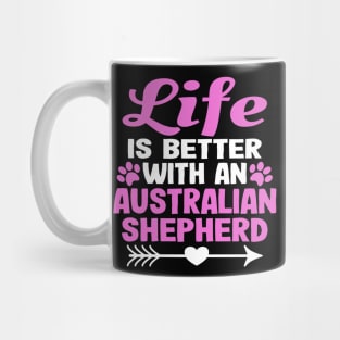 Australian Shepherd Aussie Dog Mom Dad Funny Gift Mug